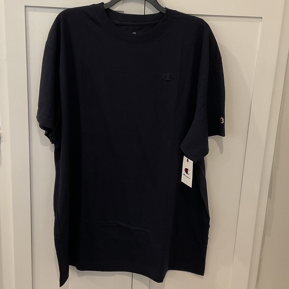 Champion Men's Dark Navy T-Shirt